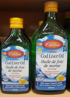 Cod Liver Oil - Lemon (Carlson)